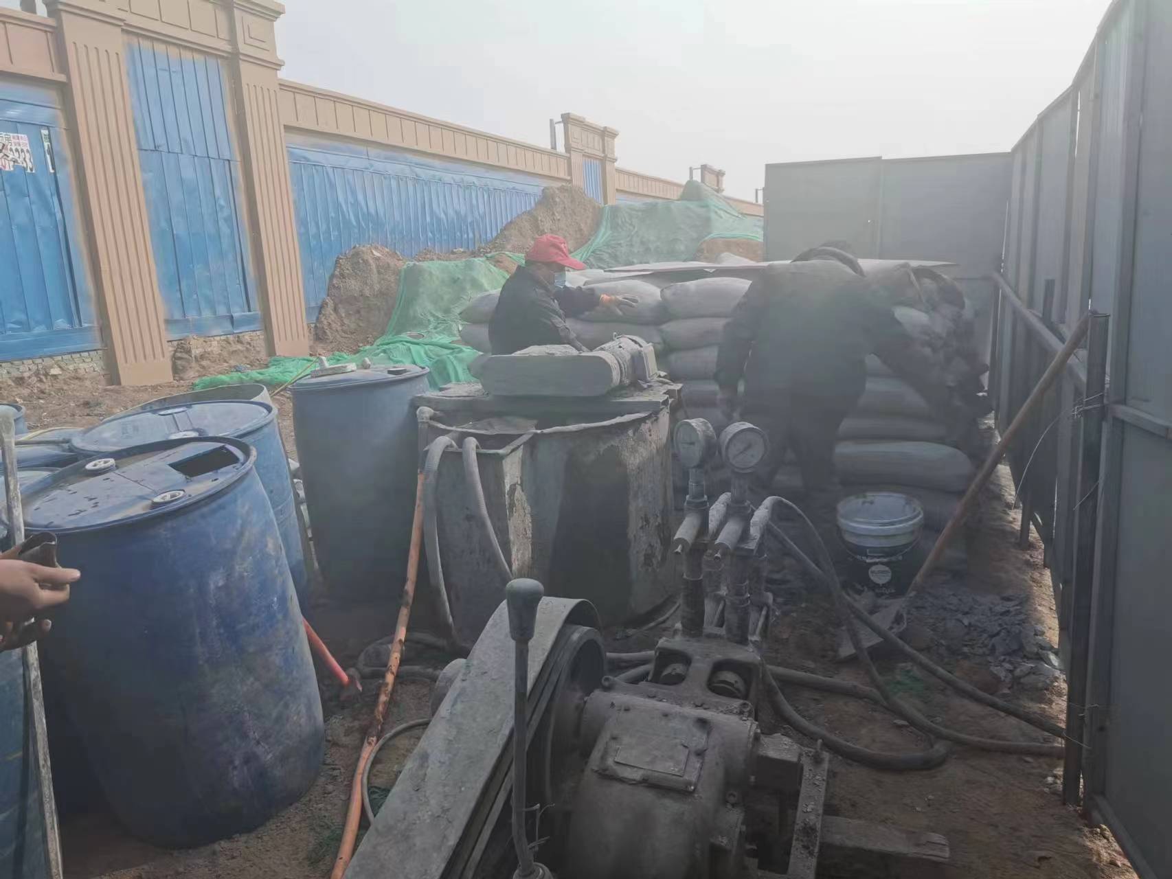 叙永地基沉降注浆加固